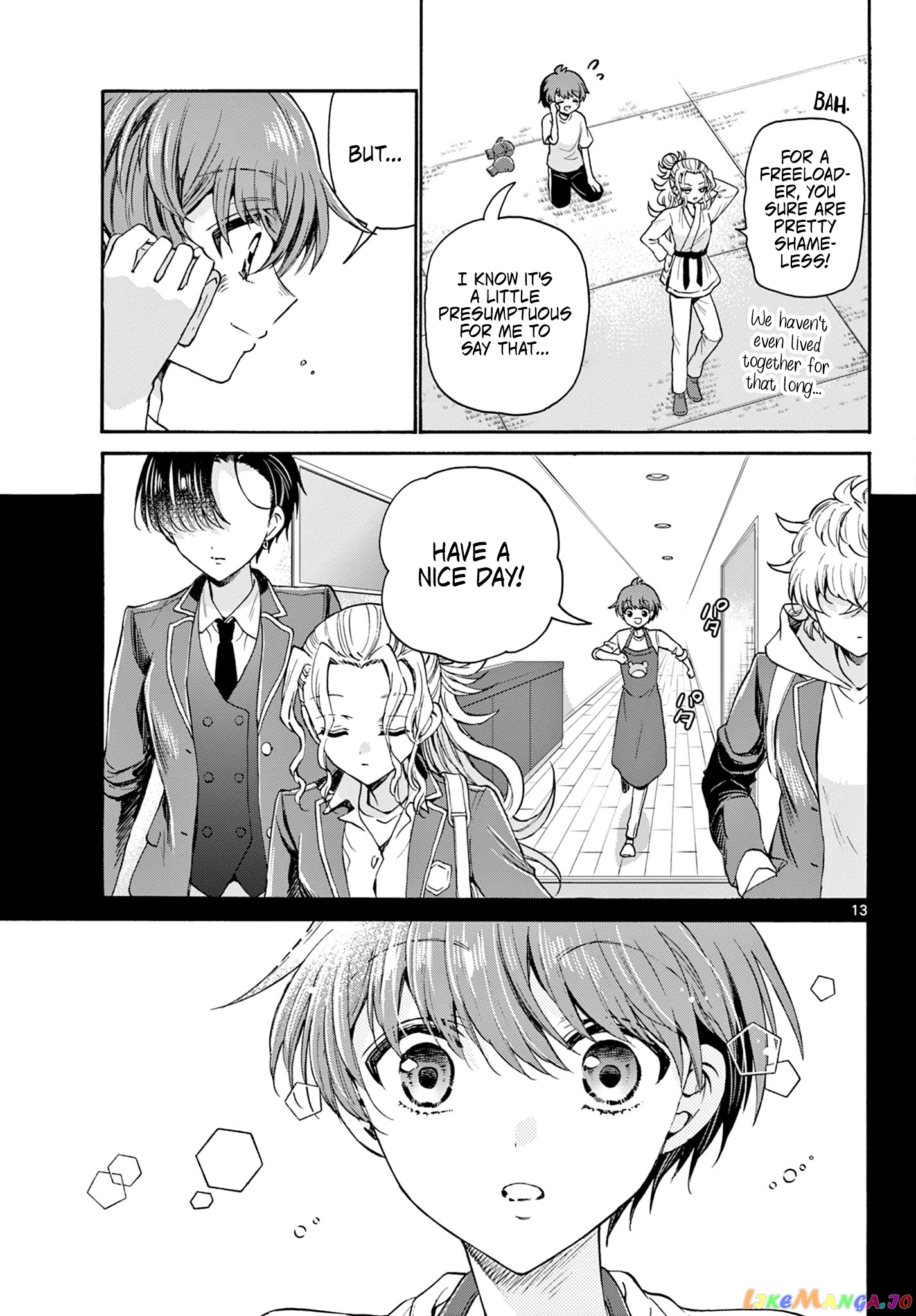 Mikadono Sanshimai Wa Angai, Choroi chapter 27 - page 13