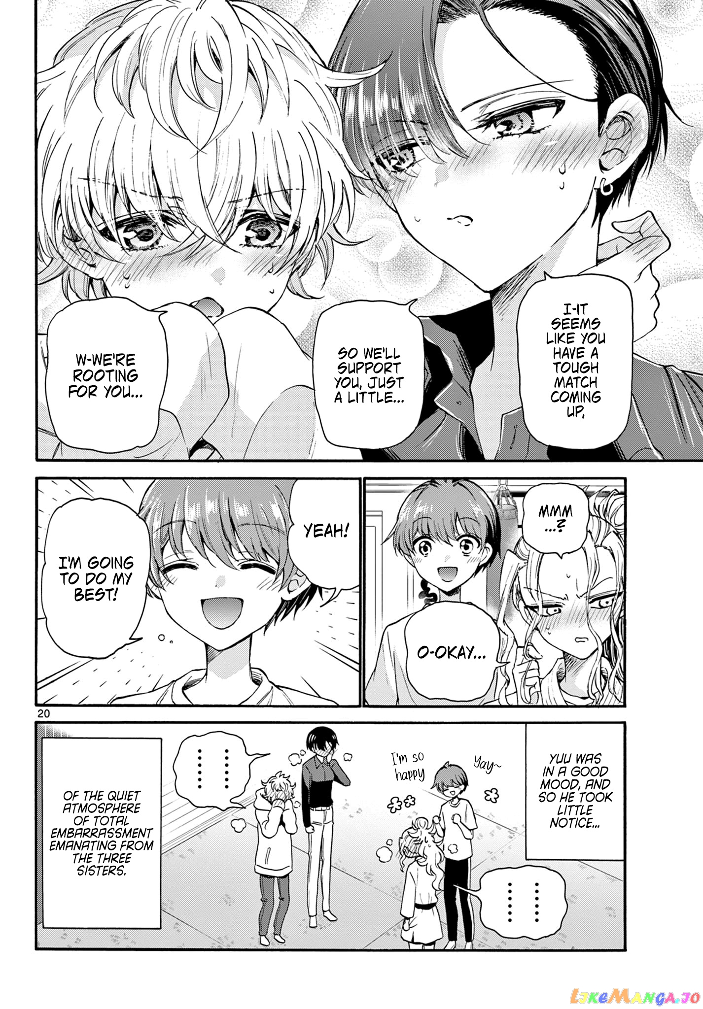 Mikadono Sanshimai Wa Angai, Choroi chapter 27 - page 20