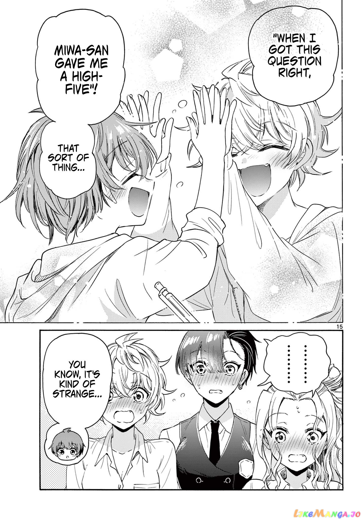 Mikadono Sanshimai Wa Angai, Choroi chapter 80 - page 15