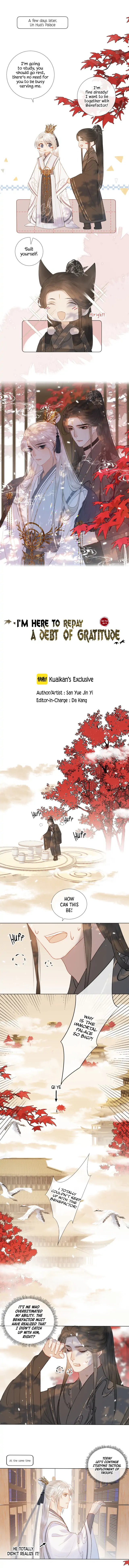 I'm Here to Repay a Debt of Gratitude chapter 4 - page 4