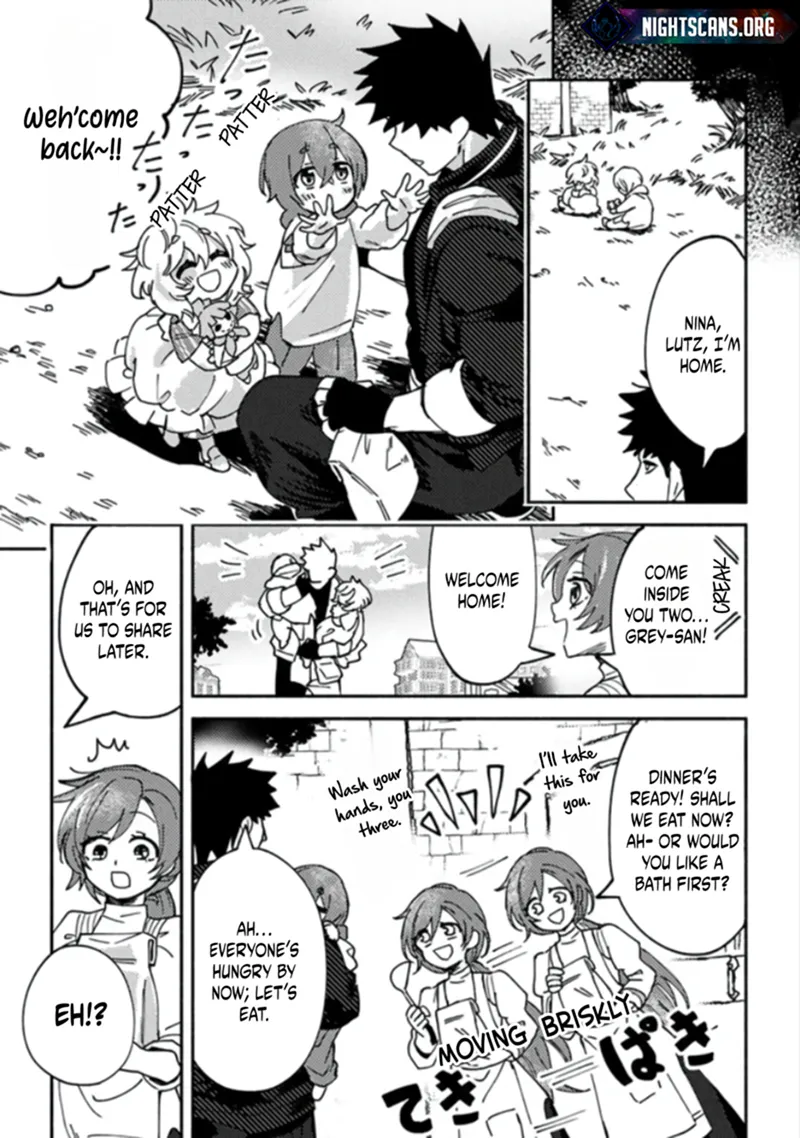 Akuninzura Shita B-Kyuu Boukensha - Shujinkou To Sono Osananajimi-Tachi No Papa Ni Naru chapter 4.1 - page 10