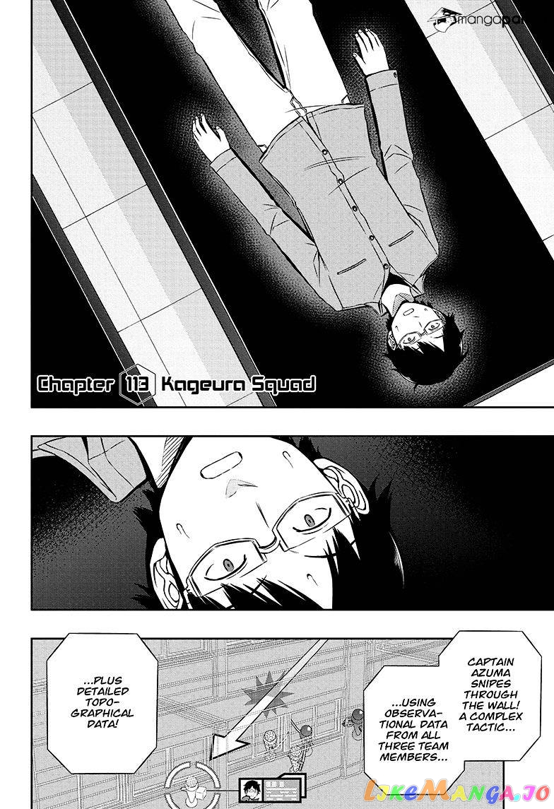 World Trigger chapter 113 - page 3