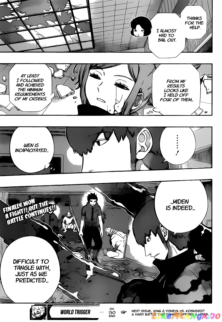 World Trigger chapter 130 - page 18