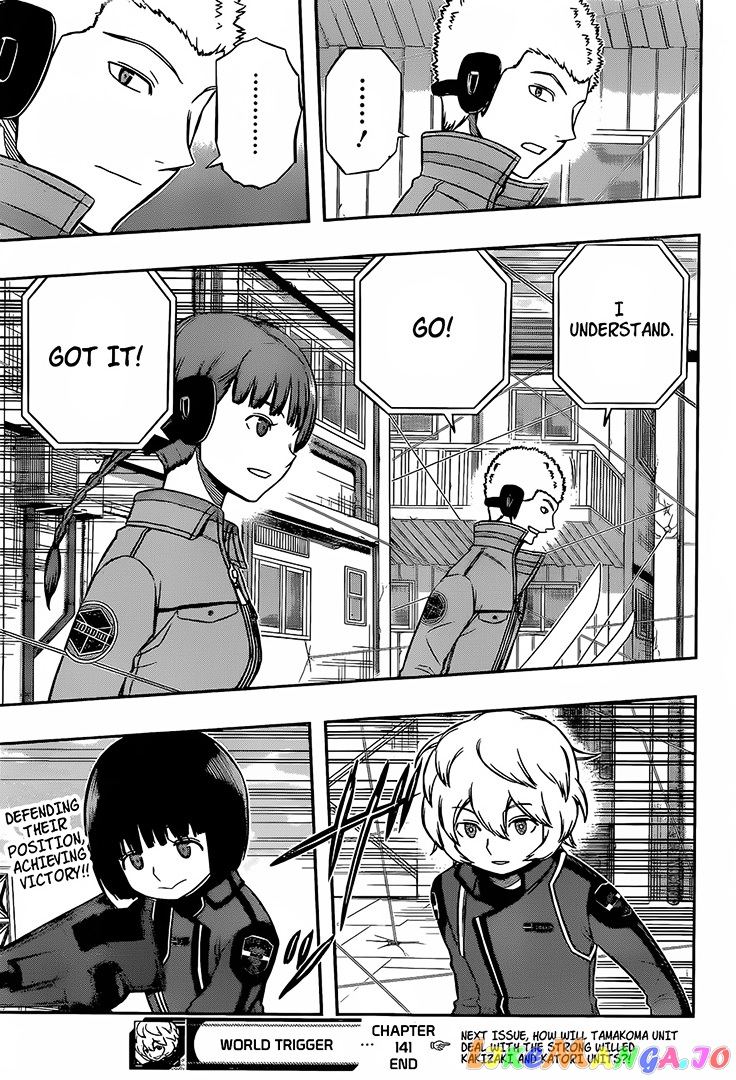 World Trigger chapter 141 - page 19
