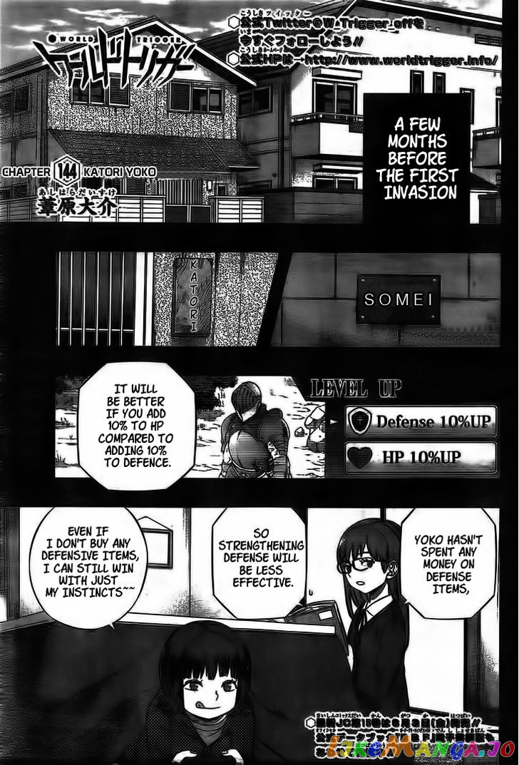 World Trigger chapter 144 - page 1