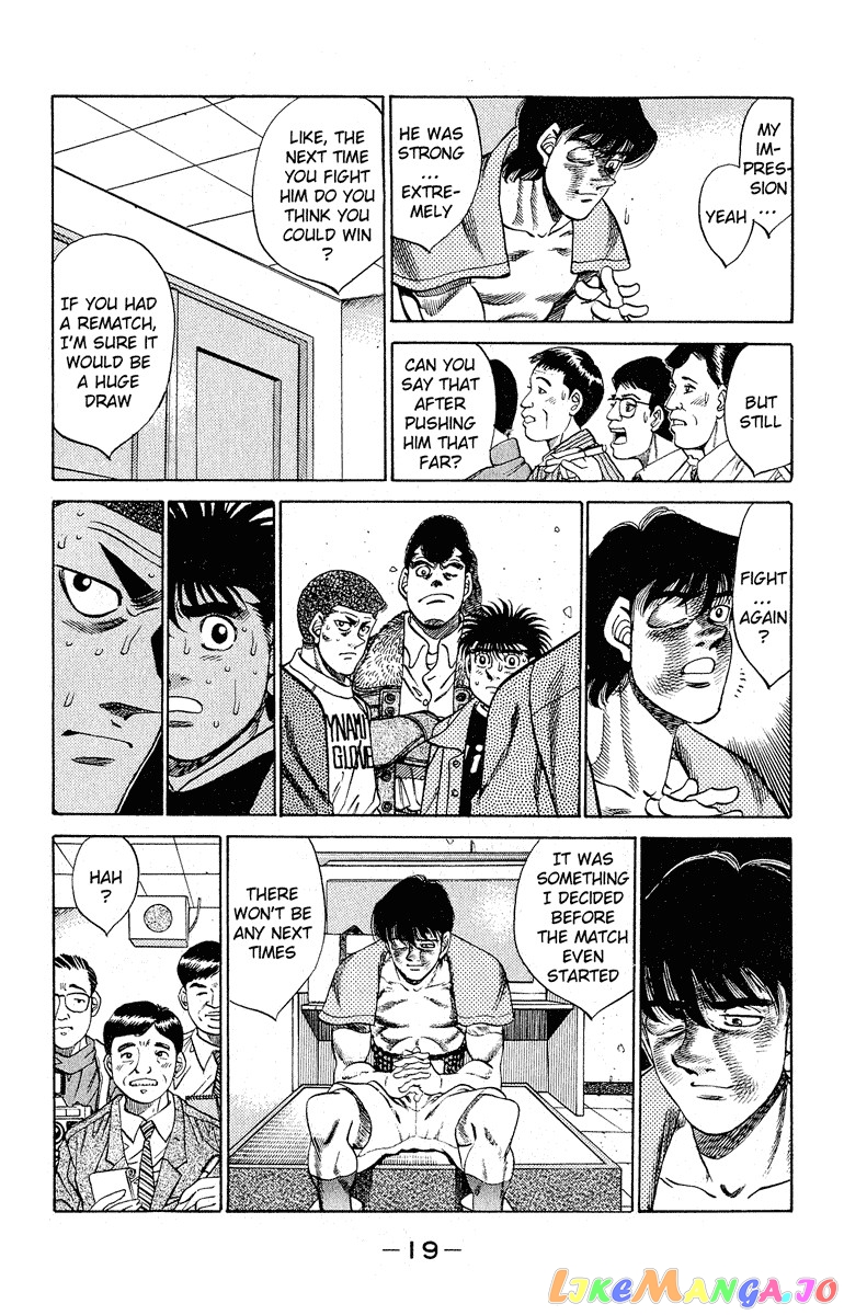 Hajime no Ippo Chapter 288 - page 18