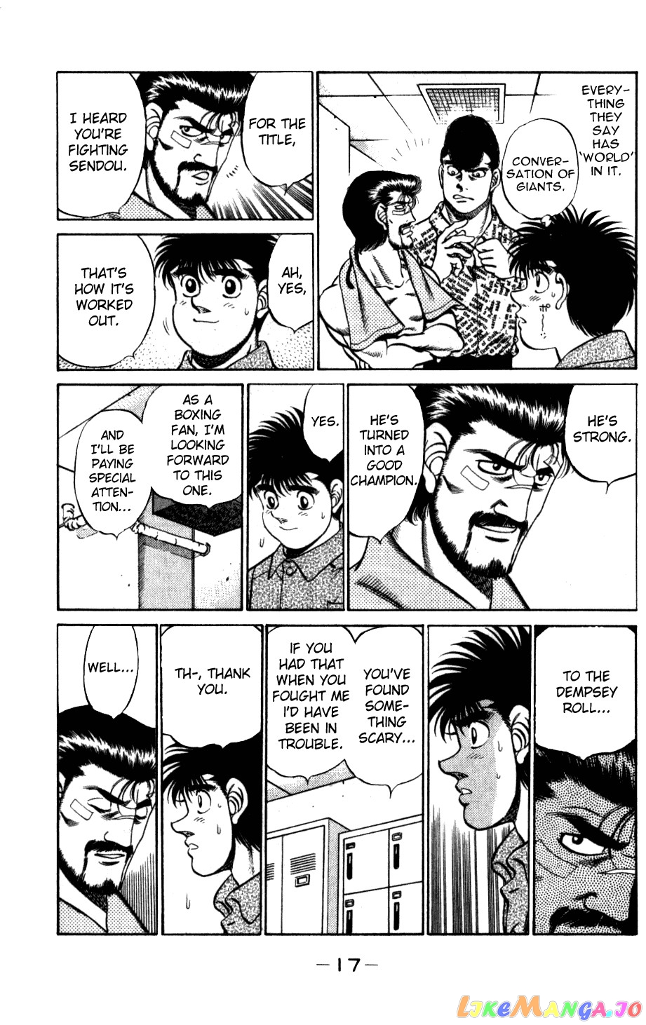 Hajime no Ippo Chapter 224 - page 18