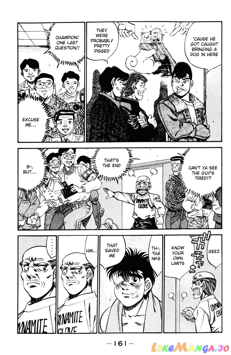 Hajime no Ippo Chapter 268 - page 3
