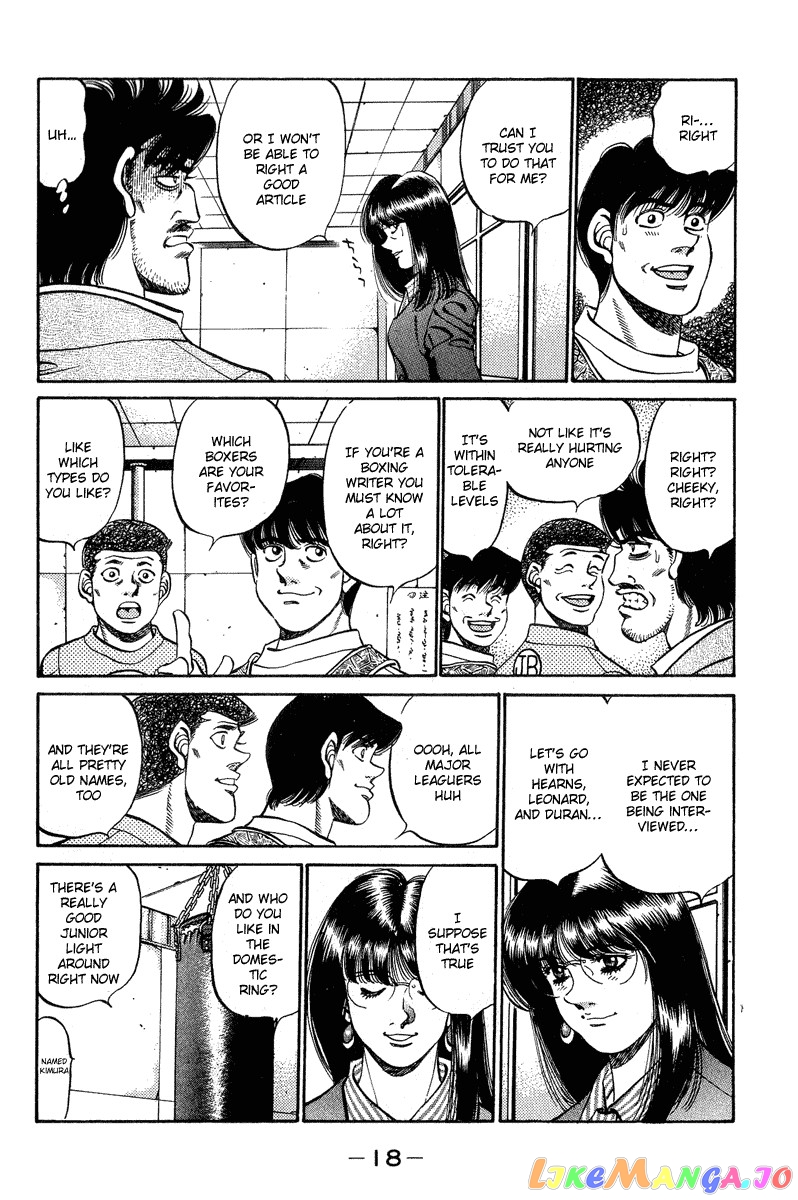 Hajime no Ippo Chapter 233 - page 19