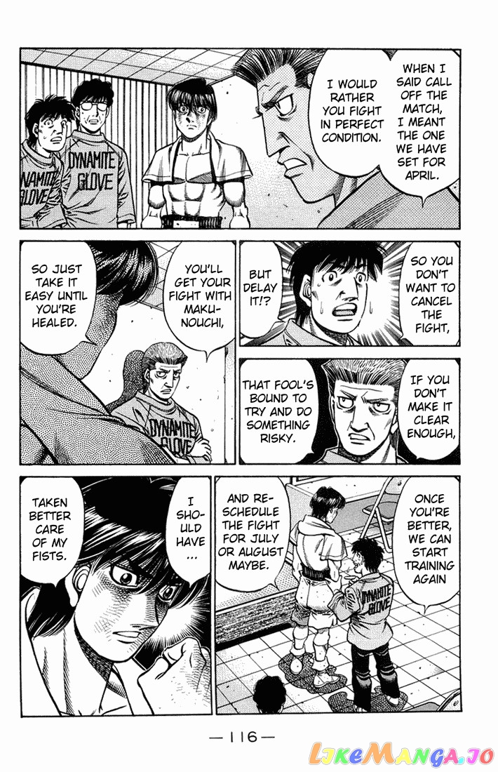 Hajime no Ippo Chapter 665 - page 14