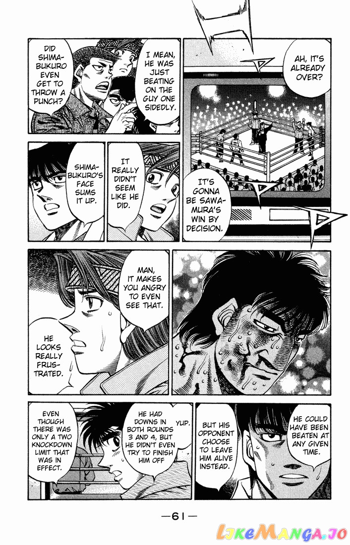 Hajime no Ippo Chapter 466 - page 3
