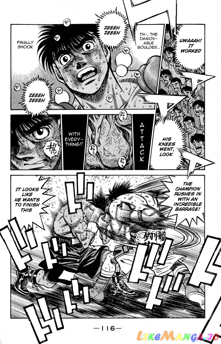 Hajime no Ippo Chapter 430 - page 14