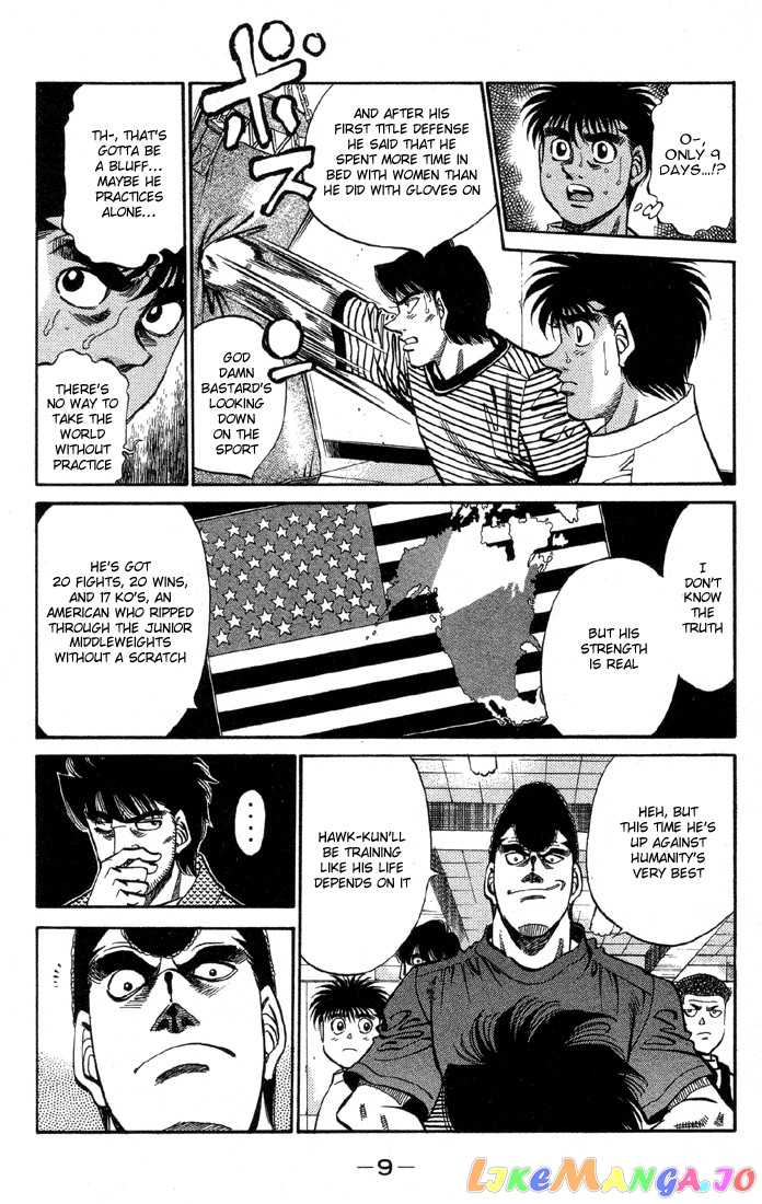 Hajime no Ippo Chapter 362 - page 10