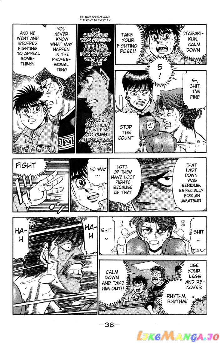 Hajime no Ippo Chapter 363 - page 14
