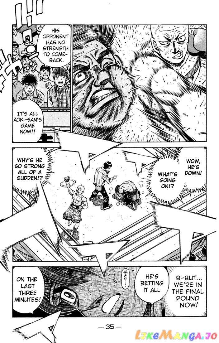 Hajime no Ippo Chapter 671 - page 17