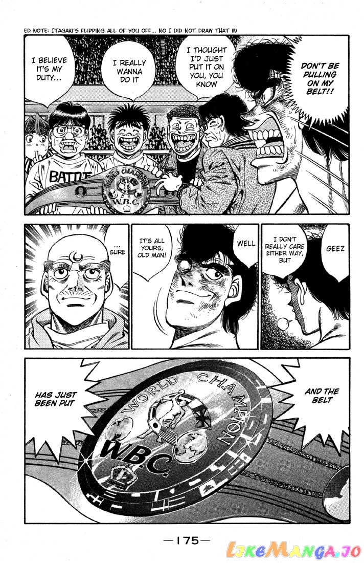 Hajime no Ippo Chapter 397 - page 8
