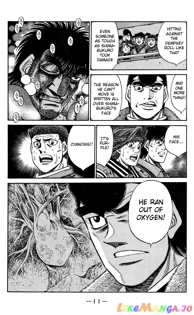 Hajime no Ippo Chapter 434 - page 11