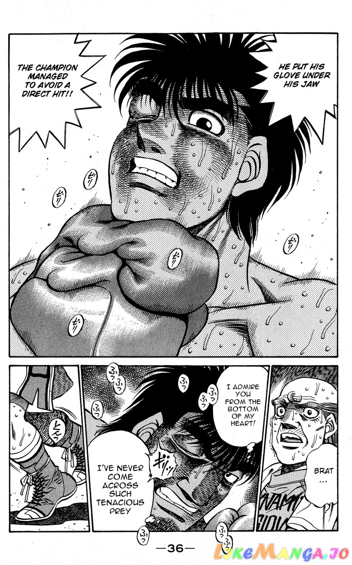 Hajime no Ippo Chapter 435 - page 11