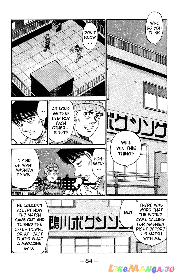 Hajime no Ippo Chapter 674 - page 14