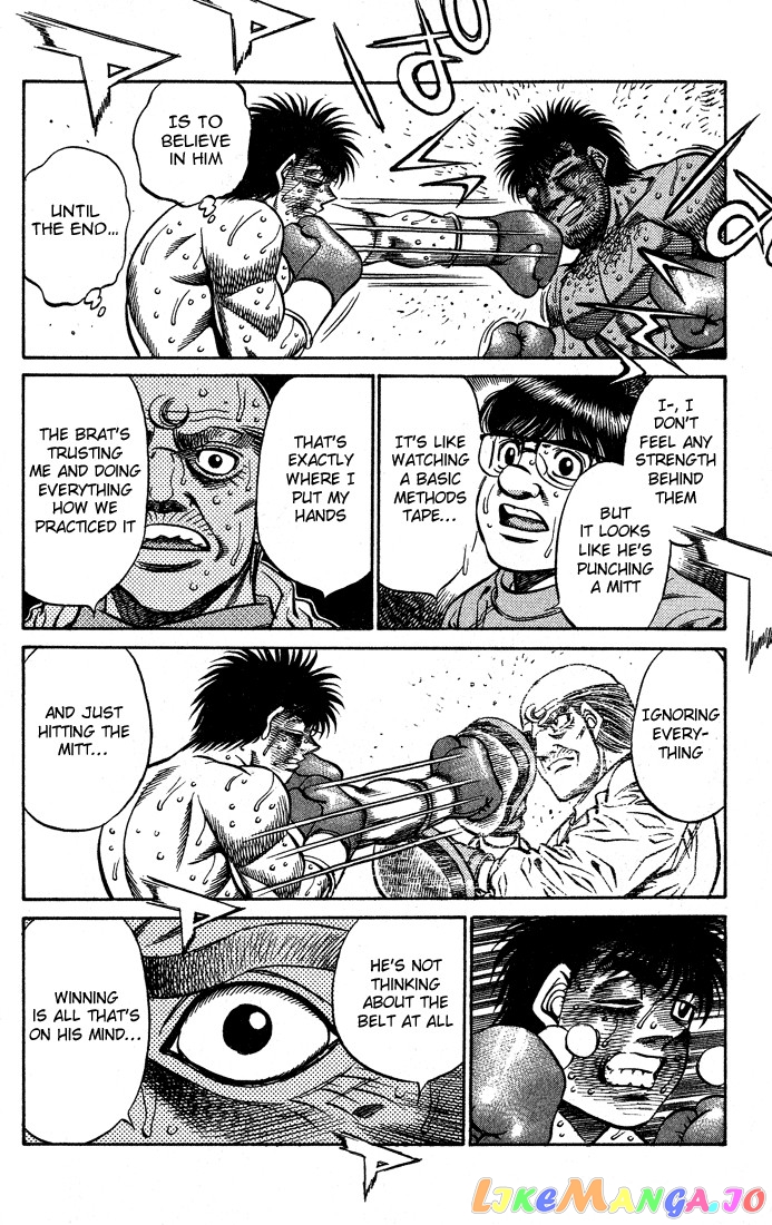Hajime no Ippo Chapter 436 - page 8