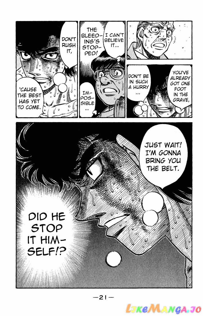 Hajime no Ippo Chapter 552 - page 18
