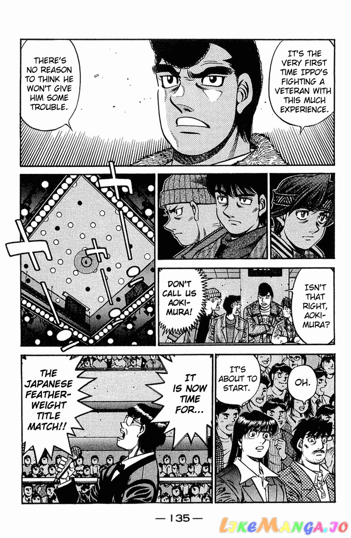 Hajime no Ippo Chapter 635 - page 15