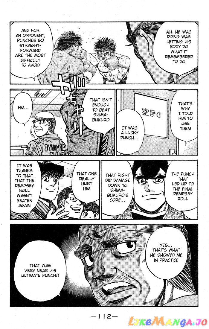 Hajime no Ippo Chapter 439 - page 8