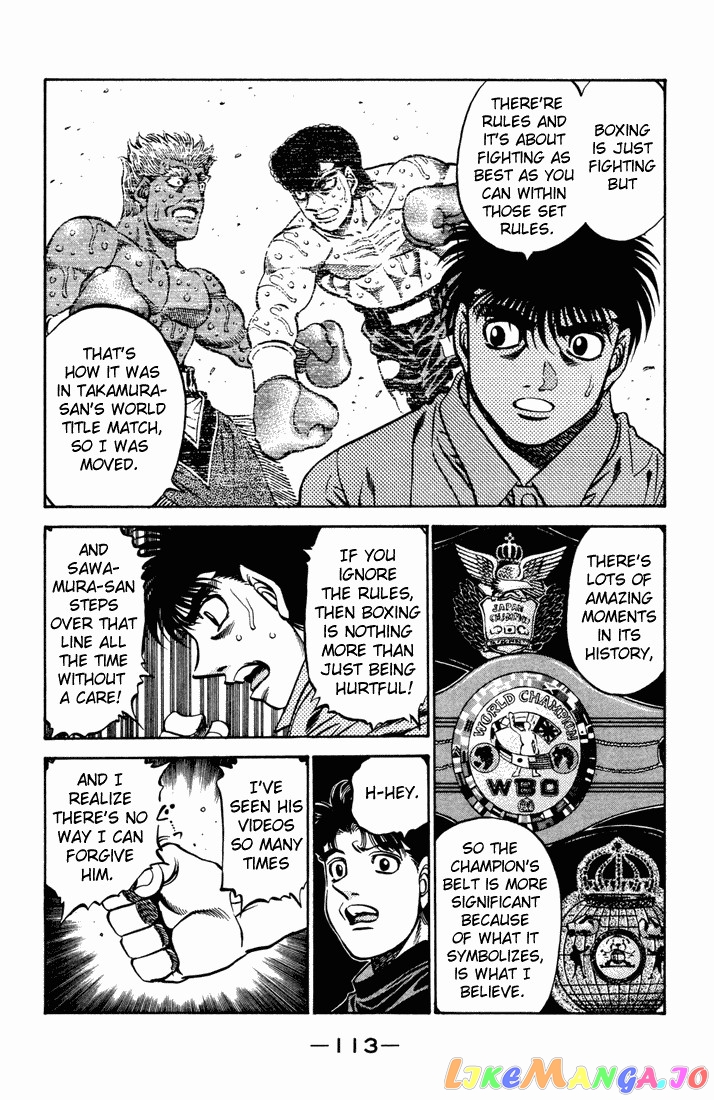 Hajime no Ippo Chapter 478 - page 11