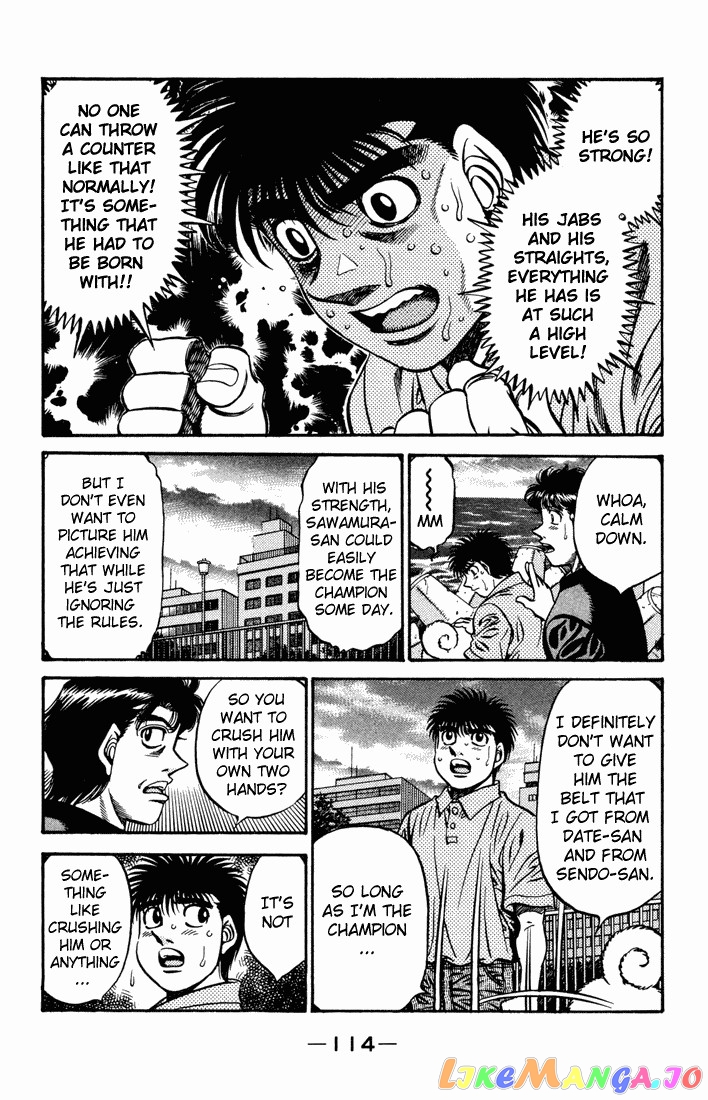 Hajime no Ippo Chapter 478 - page 12