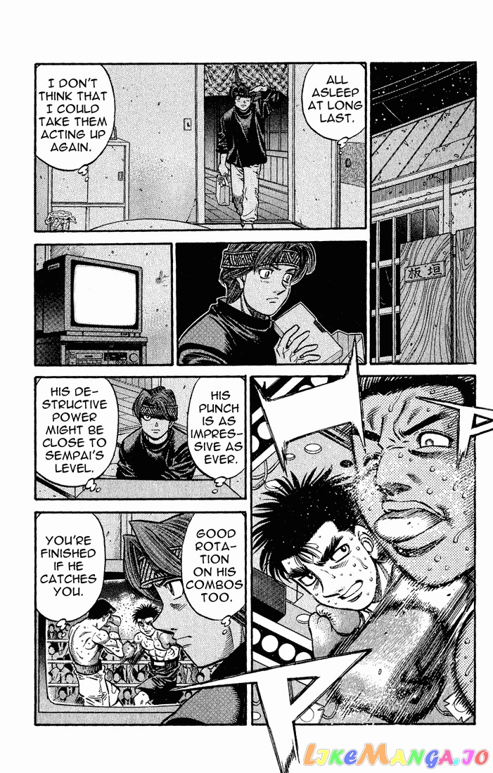 Hajime no Ippo Chapter 595 - page 16