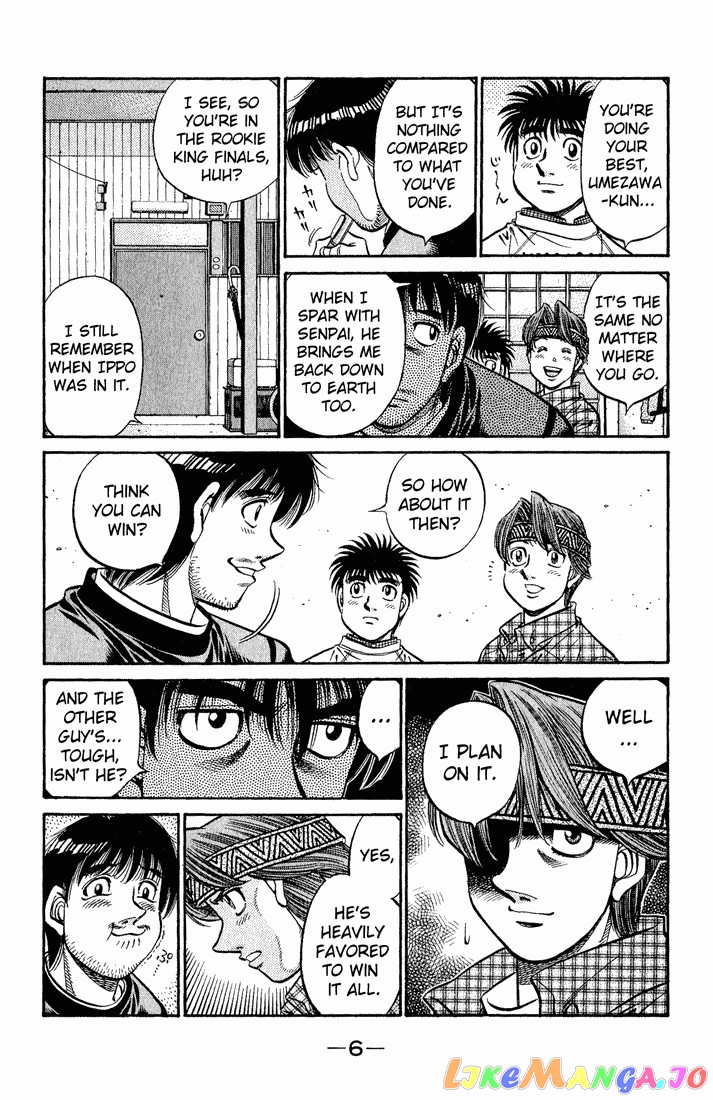 Hajime no Ippo Chapter 595 - page 4