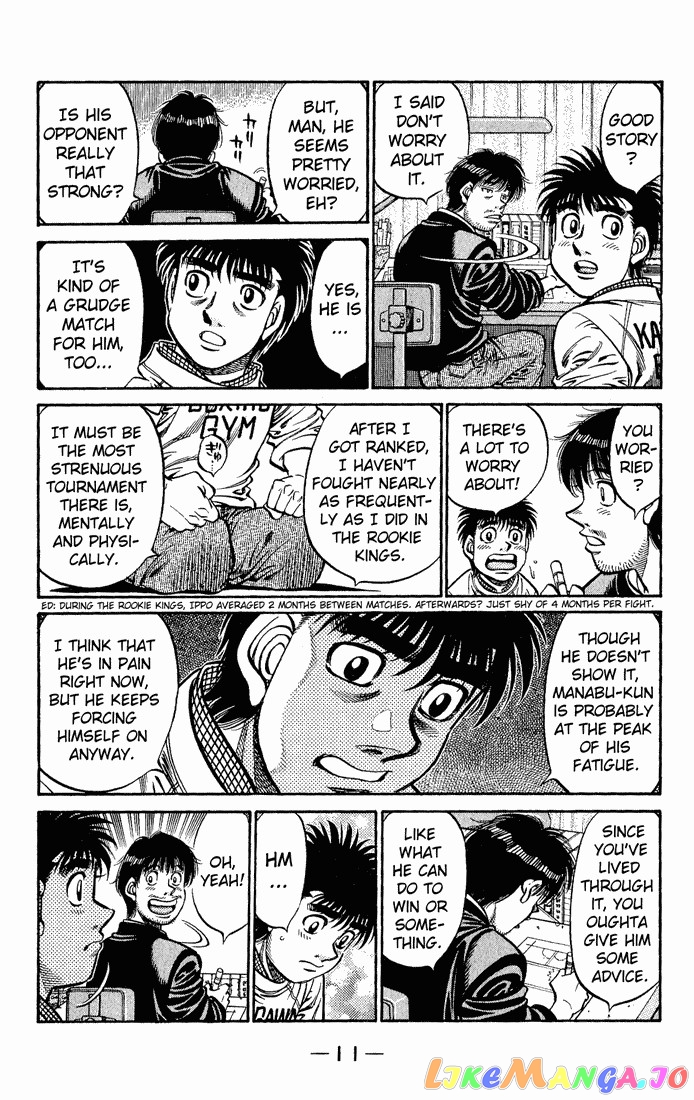 Hajime no Ippo Chapter 595 - page 9