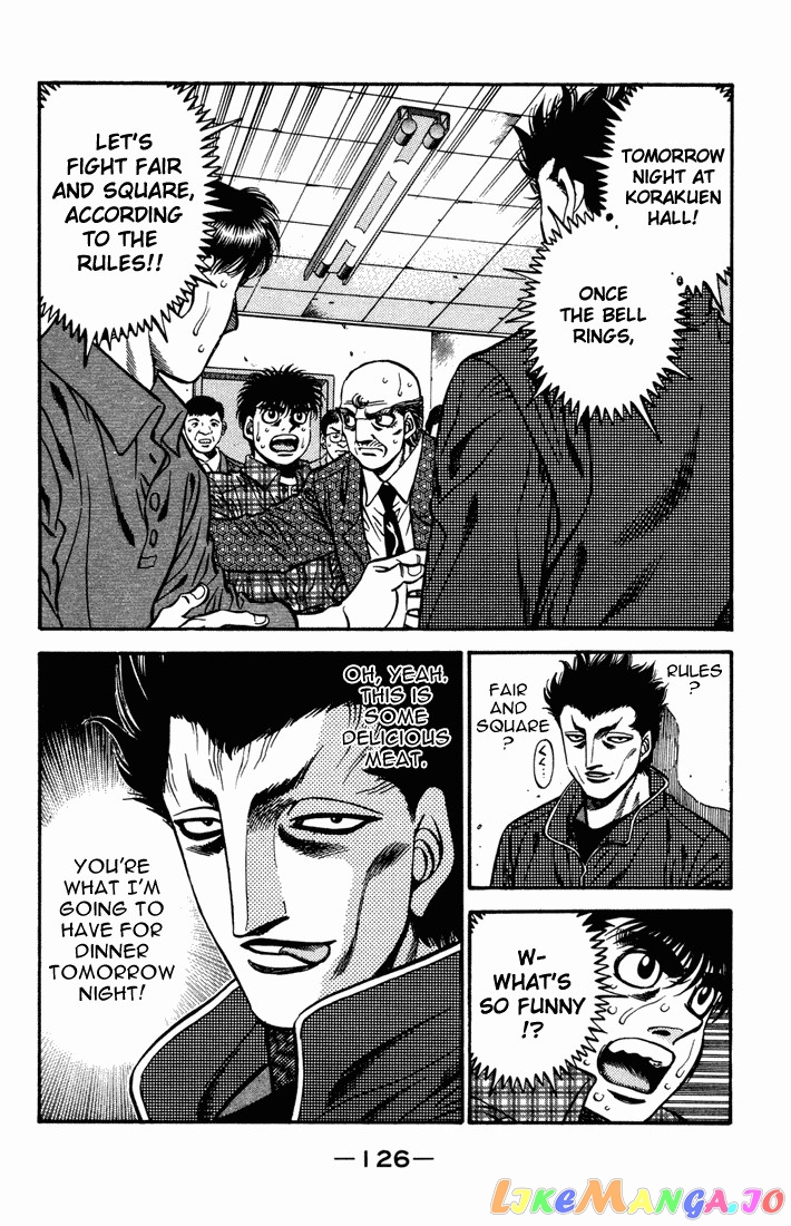 Hajime no Ippo Chapter 479 - page 4