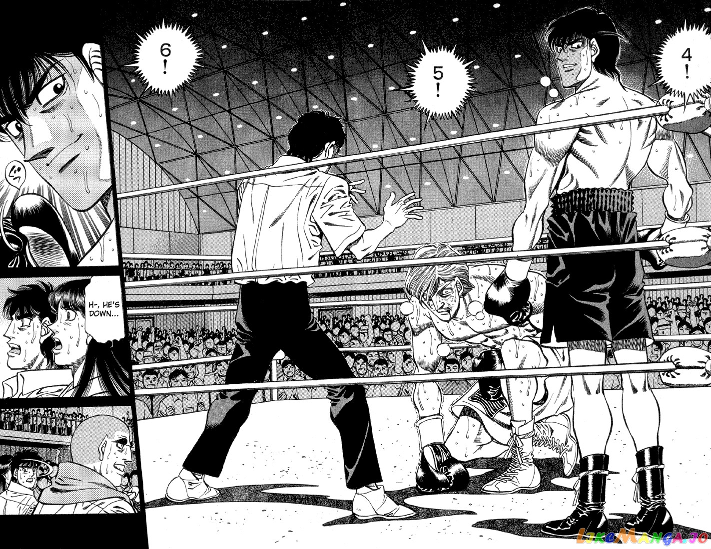 Hajime no Ippo Chapter 406 - page 4