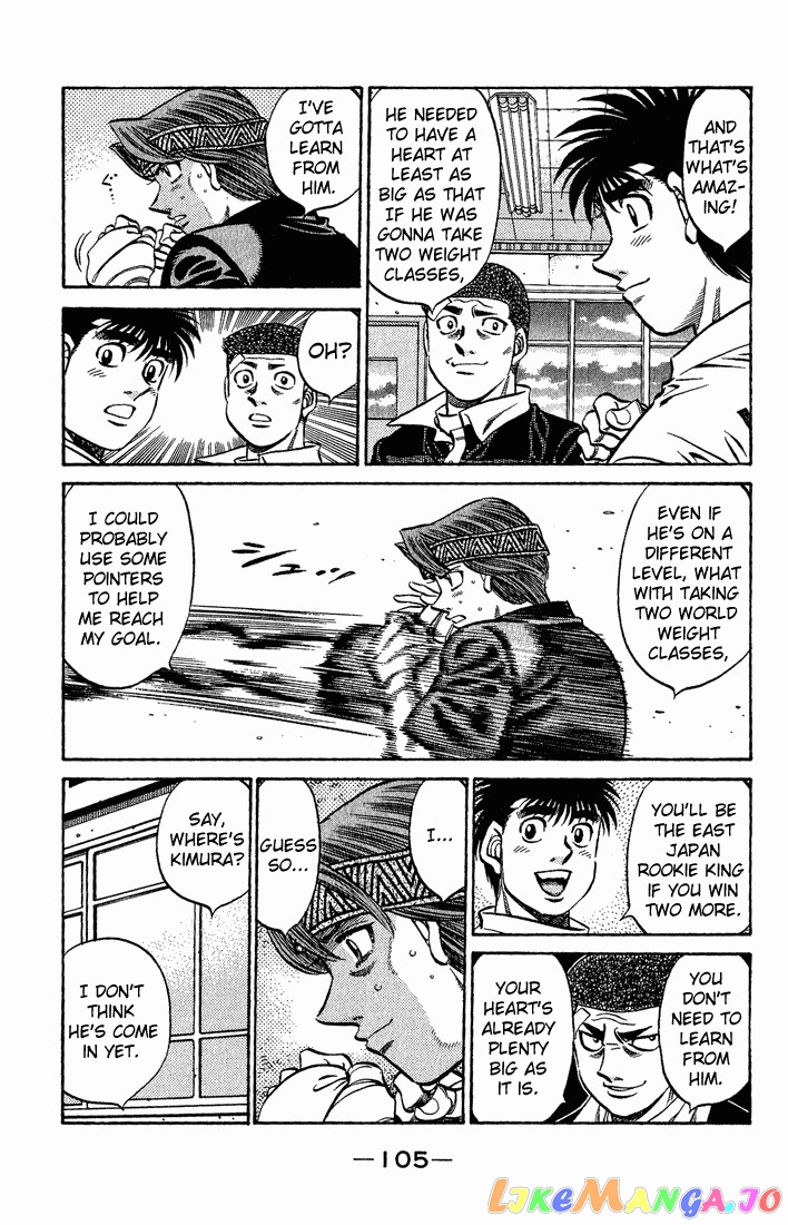 Hajime no Ippo Chapter 558 - page 3