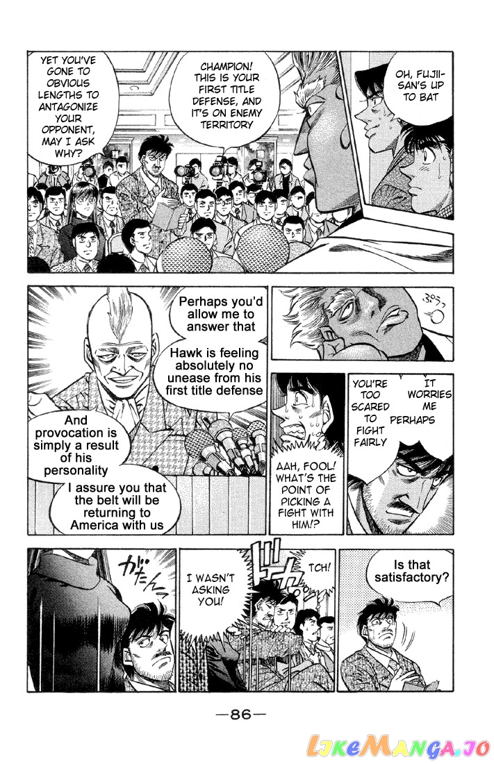 Hajime no Ippo Chapter 375 - page 4