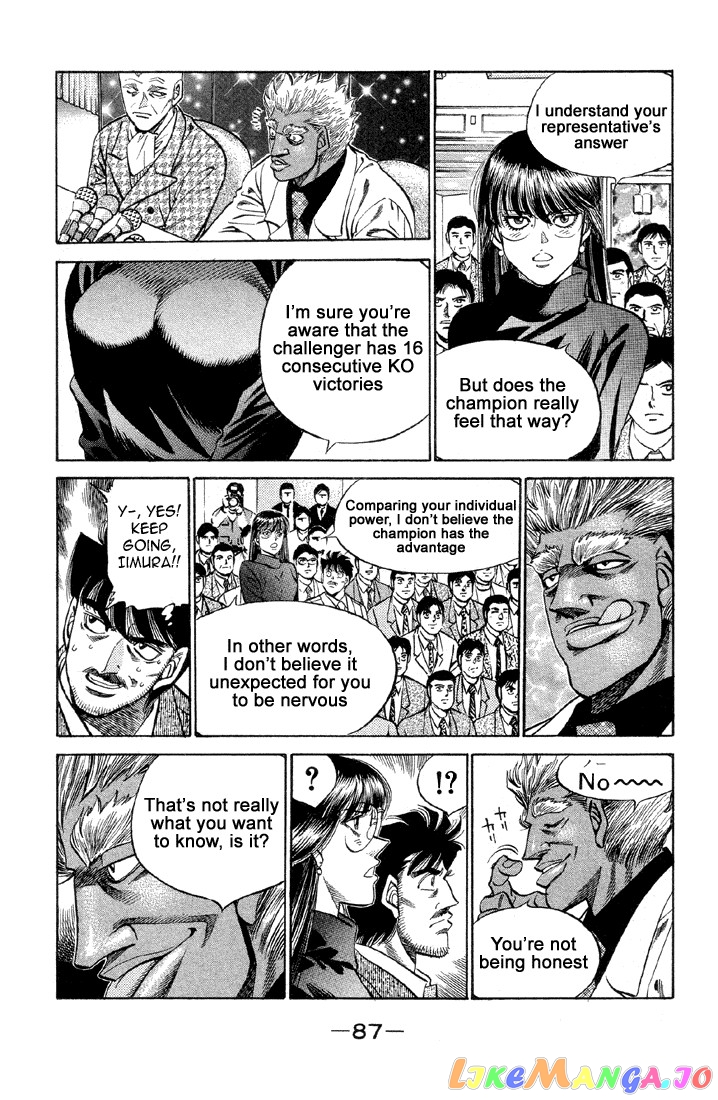 Hajime no Ippo Chapter 375 - page 5