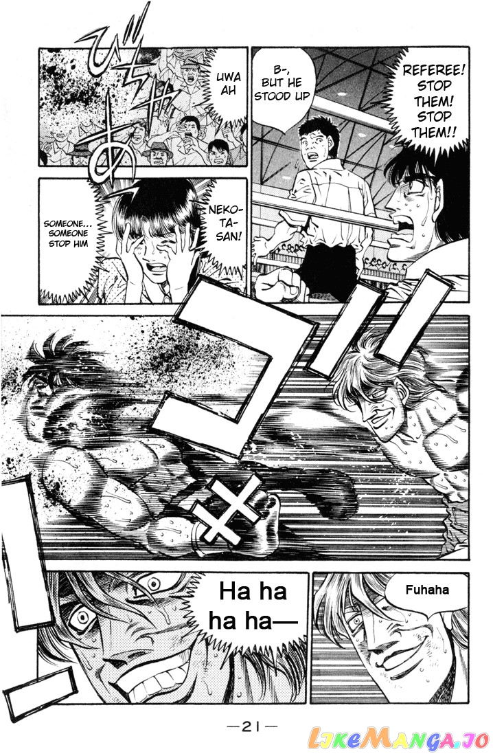 Hajime no Ippo Chapter 407 - page 20