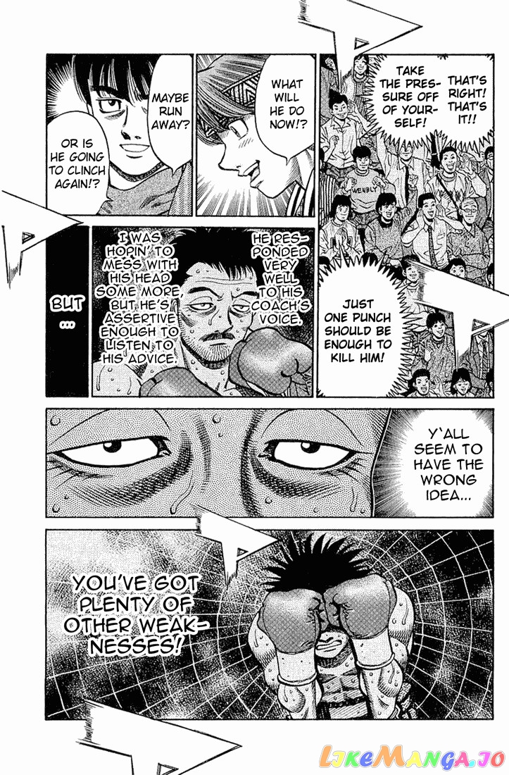 Hajime no Ippo Chapter 640 - page 9
