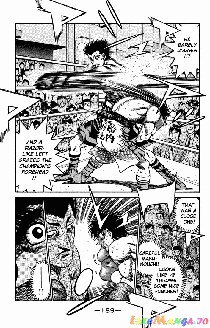 Hajime no Ippo Chapter 482 - page 9