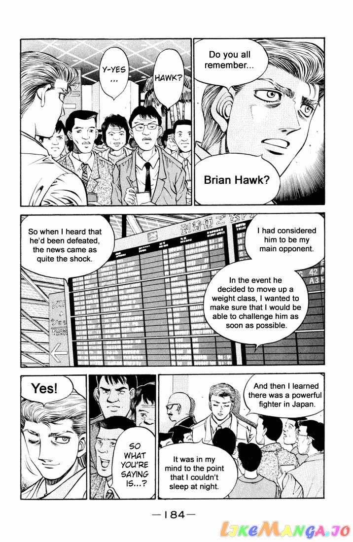 Hajime no Ippo Chapter 522 - page 16