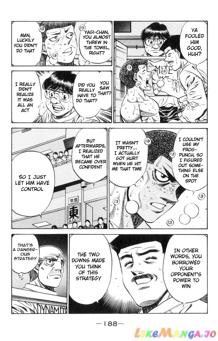 Hajime no Ippo Chapter 452 - page 13