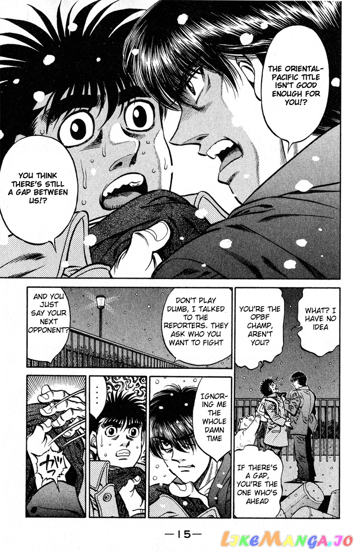 Hajime no Ippo Chapter 416 - page 16