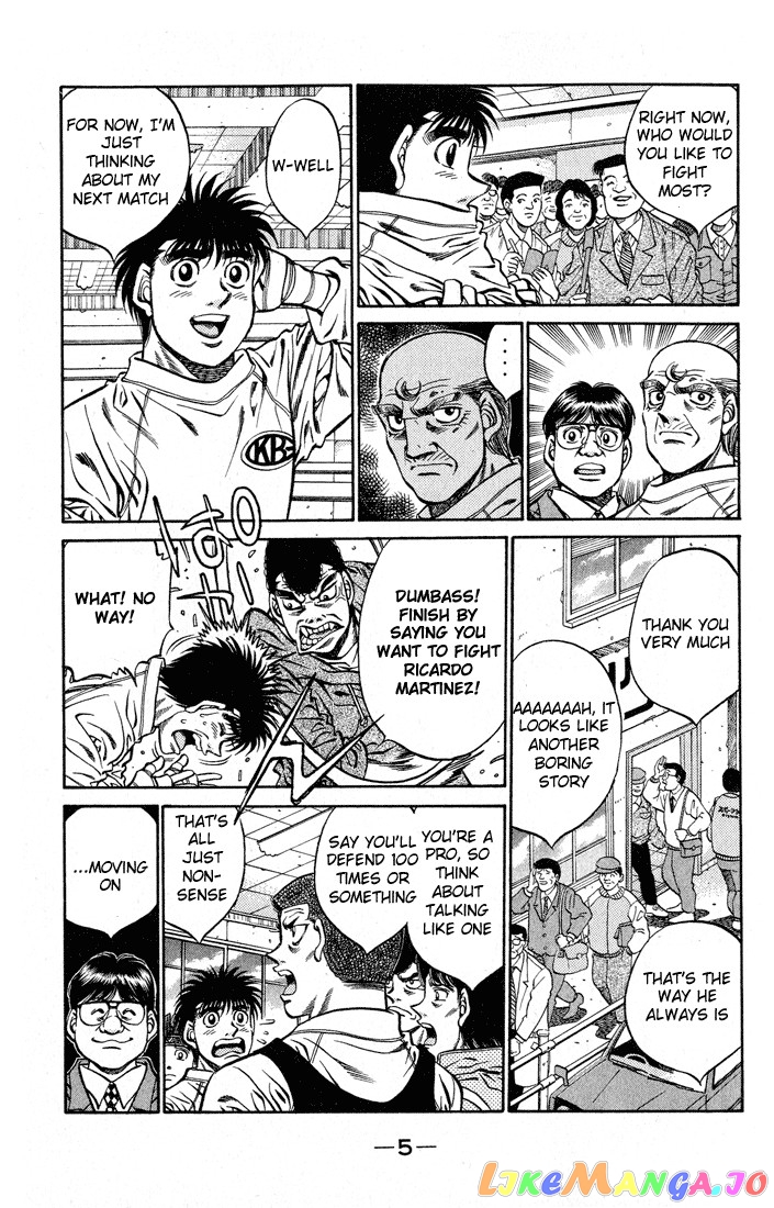 Hajime no Ippo Chapter 416 - page 6