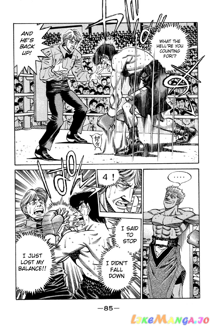 Hajime no Ippo Chapter 384 - page 3