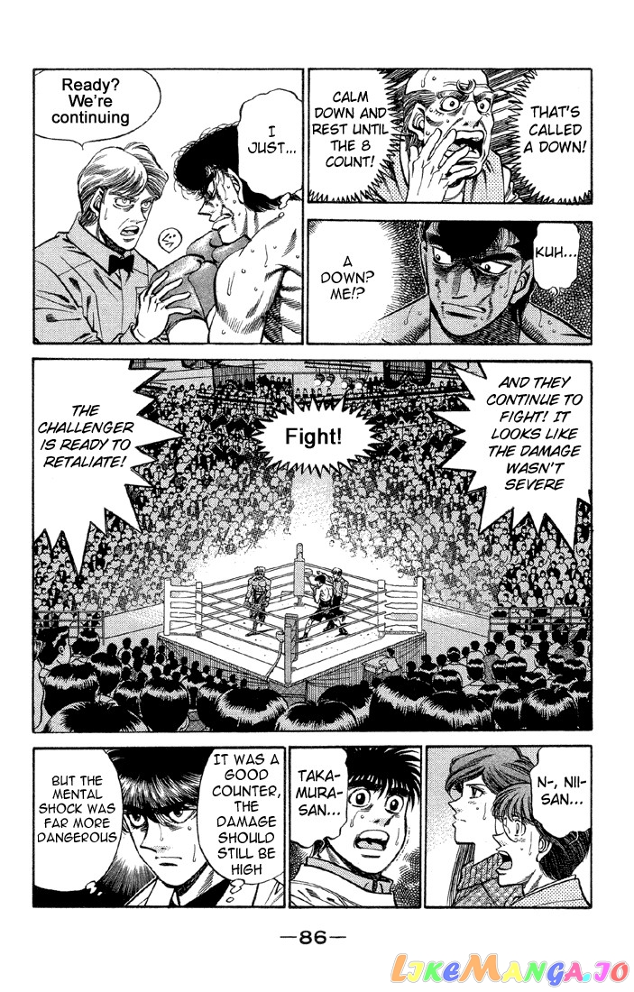 Hajime no Ippo Chapter 384 - page 4