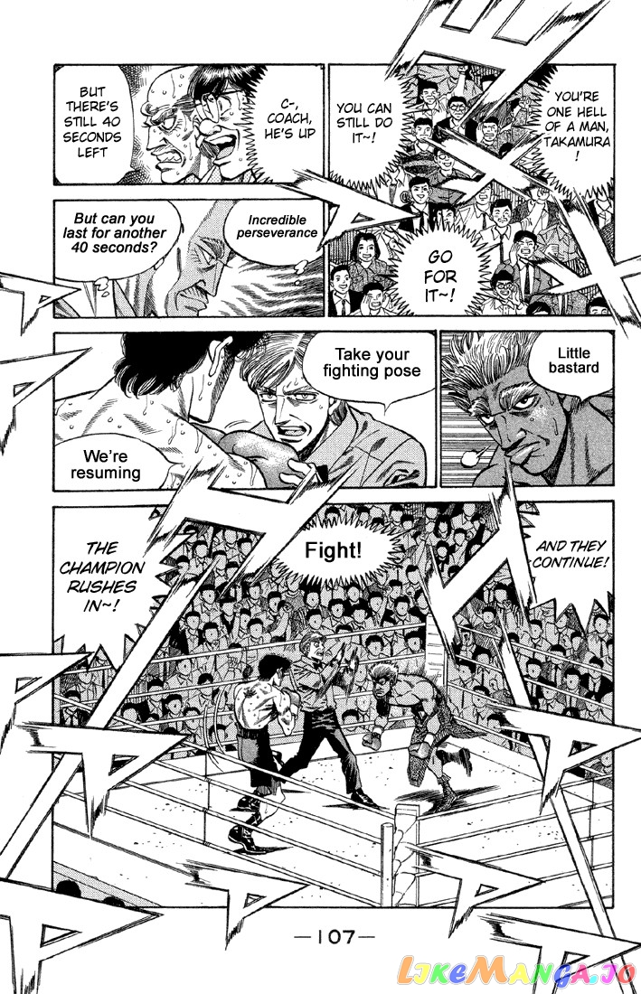 Hajime no Ippo Chapter 385 - page 5