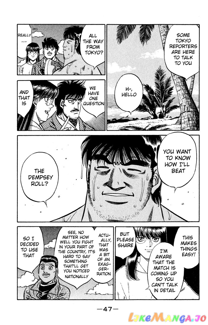 Hajime no Ippo Chapter 418 - page 9