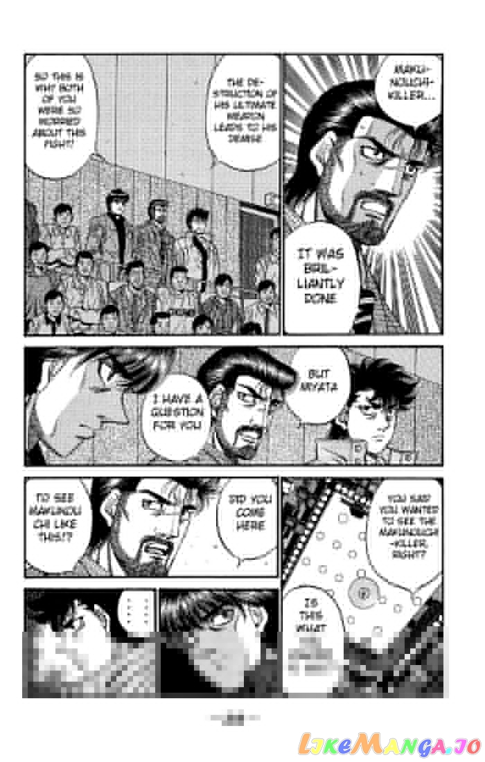 Hajime no Ippo Chapter 494 - page 6
