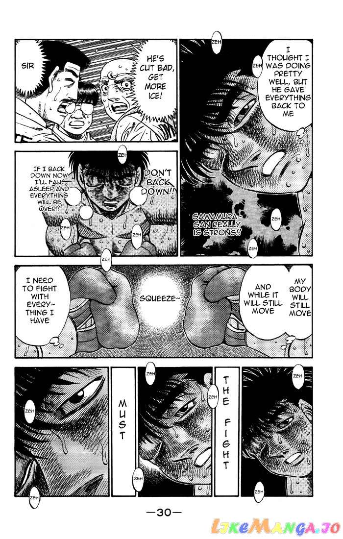 Hajime no Ippo Chapter 494 - page 8